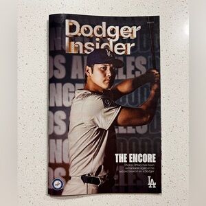 Dodger Insider magazine featuring Shohei Ohtani